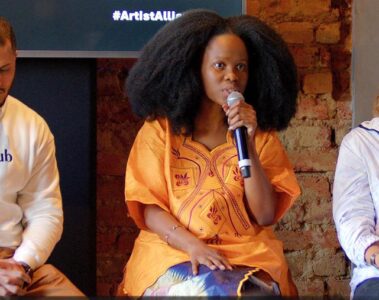 Nonka Mbonambi at the Artist Alliance's Conversations on Creativity