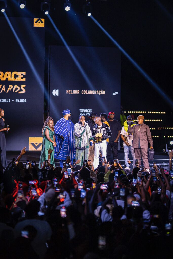 Trace Awards Stage With Davido 