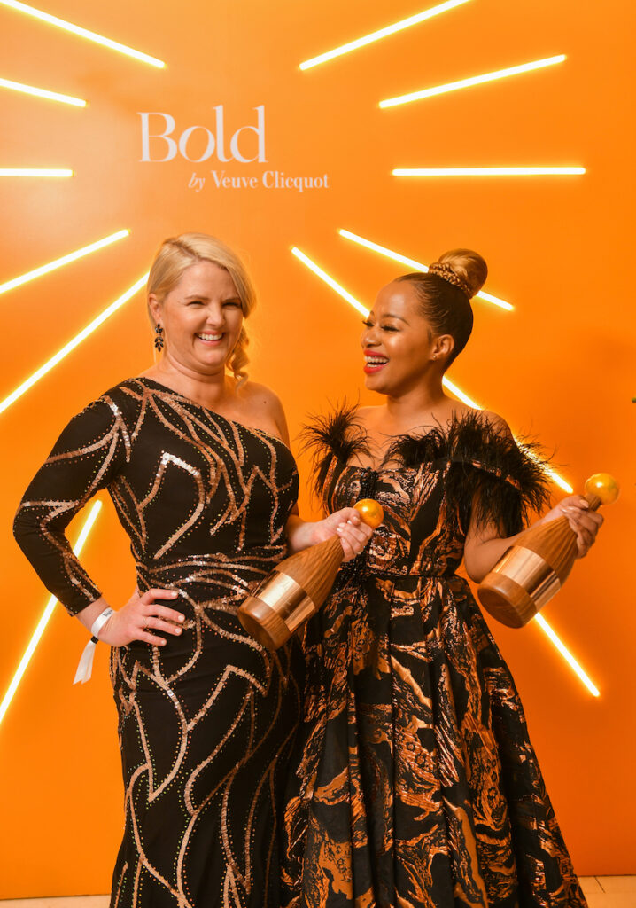 1. Veuve Clicquot Bold Woman Award 2023 Event Claire Blanckenberg Zama Ngcobo