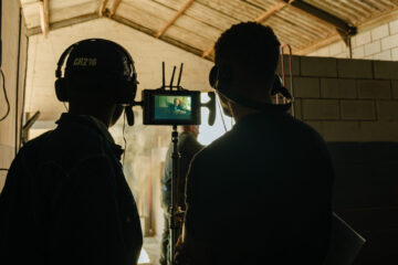 Liyema Speelman (left) + Winford Collings (right), directors of 'Adam'