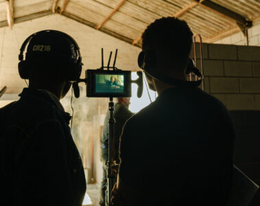 Liyema Speelman (left) + Winford Collings (right), directors of 'Adam'