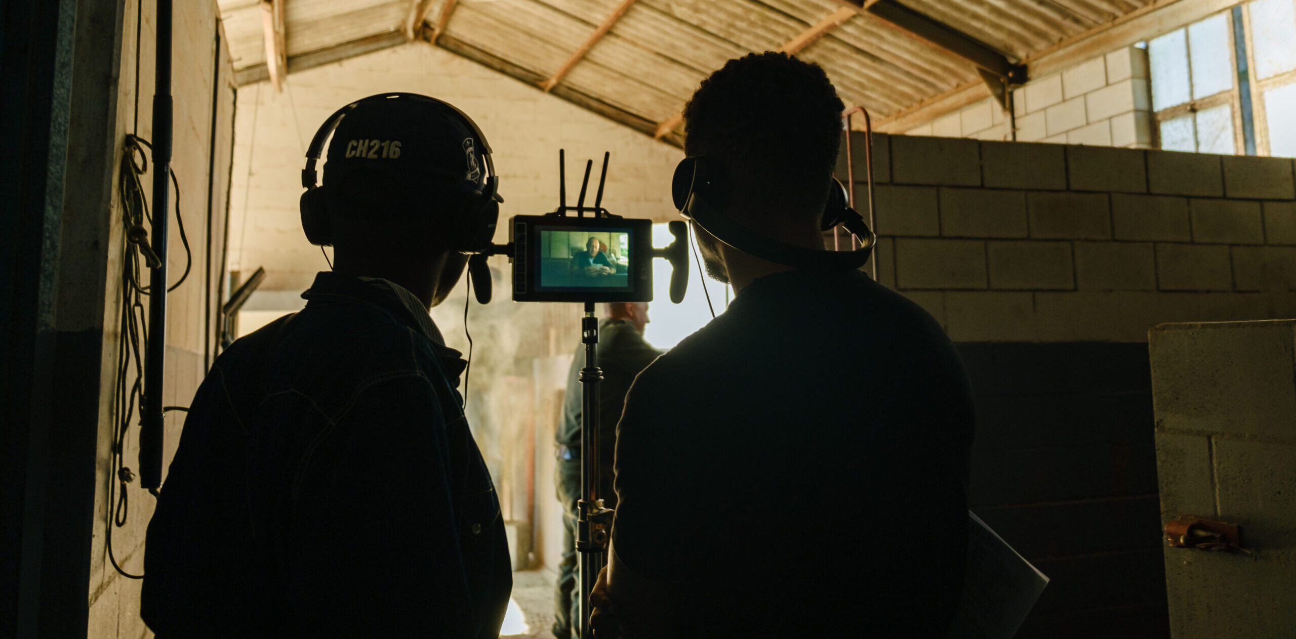 Liyema Speelman (left) + Winford Collings (right), directors of 'Adam'
