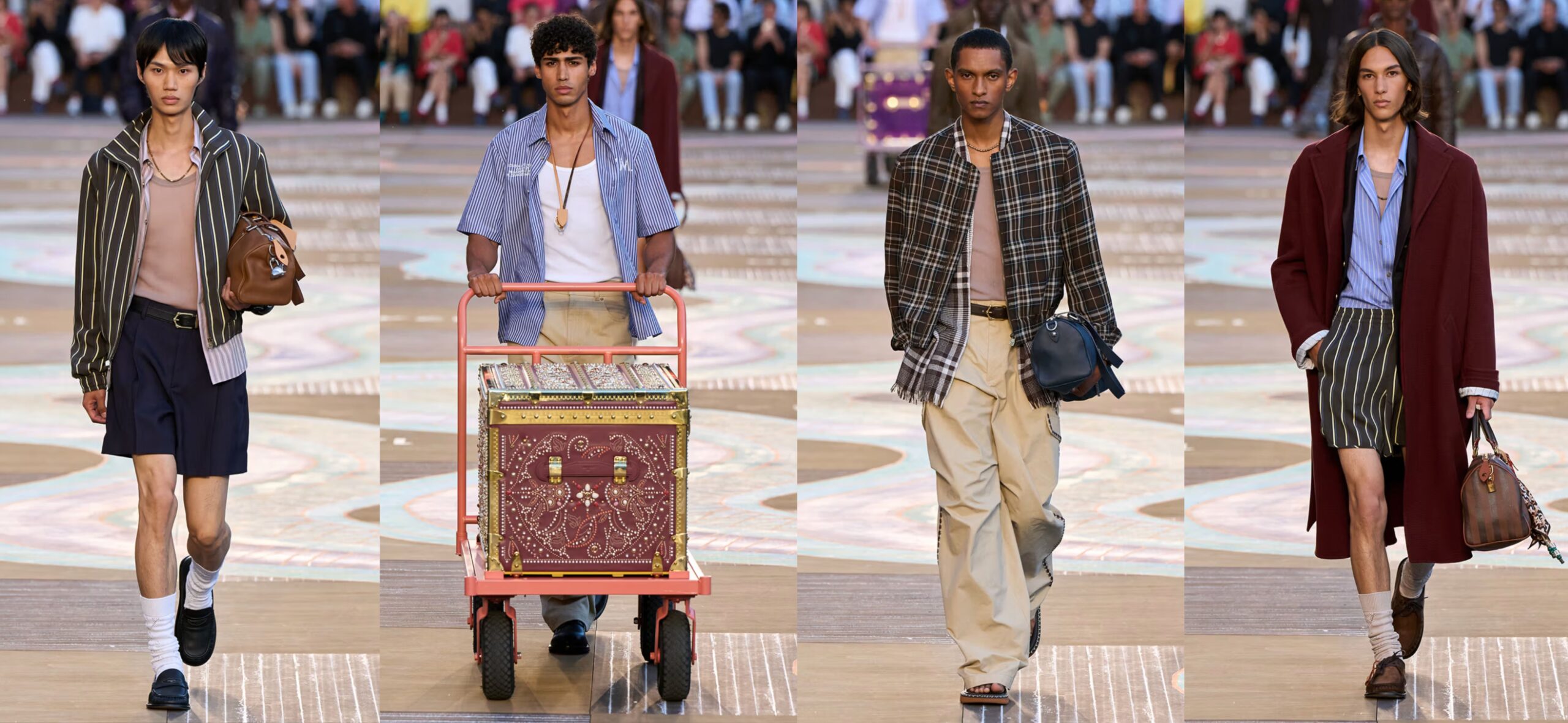 Pharrell Williams’ latest Louis Vuitton menswear collection for SS26