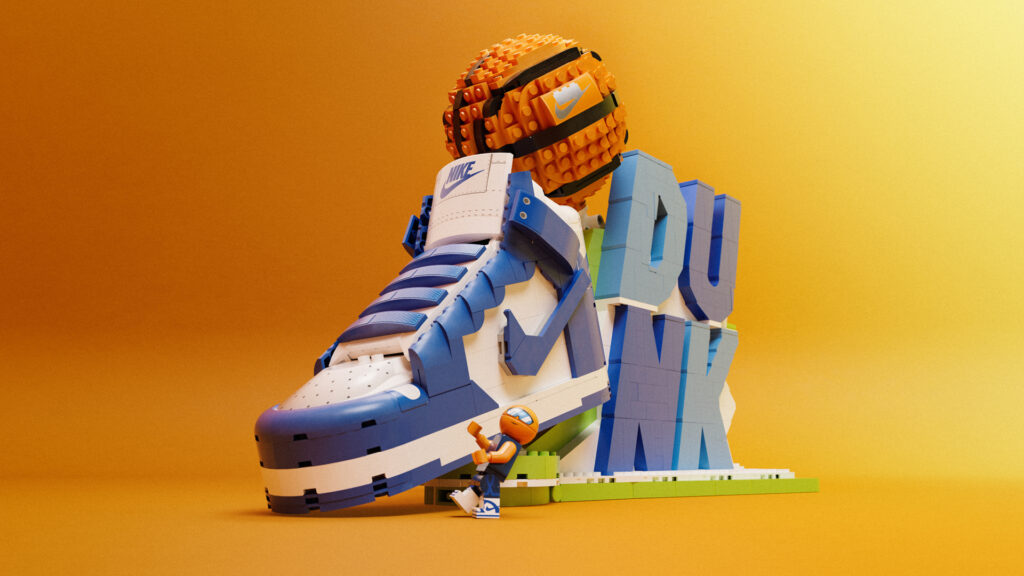 Lego nike dunk set 1