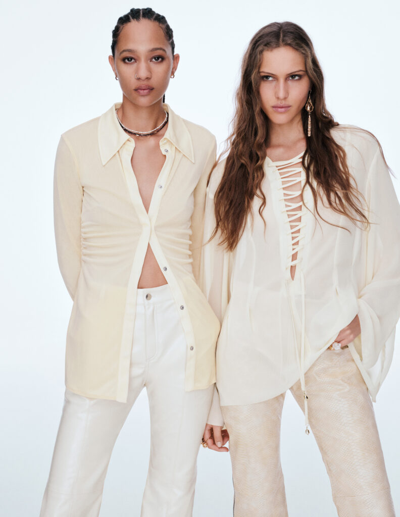 Tyla in H&M S/S 2025 collection 
