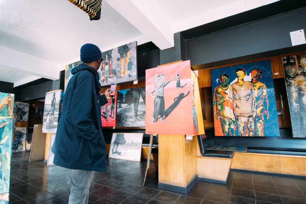 Living artists emporium is a fantastic experience filled to the brim with art