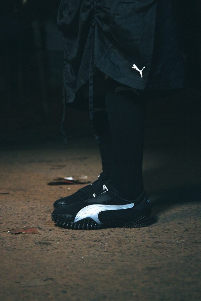 Puma mostro og black silver 04