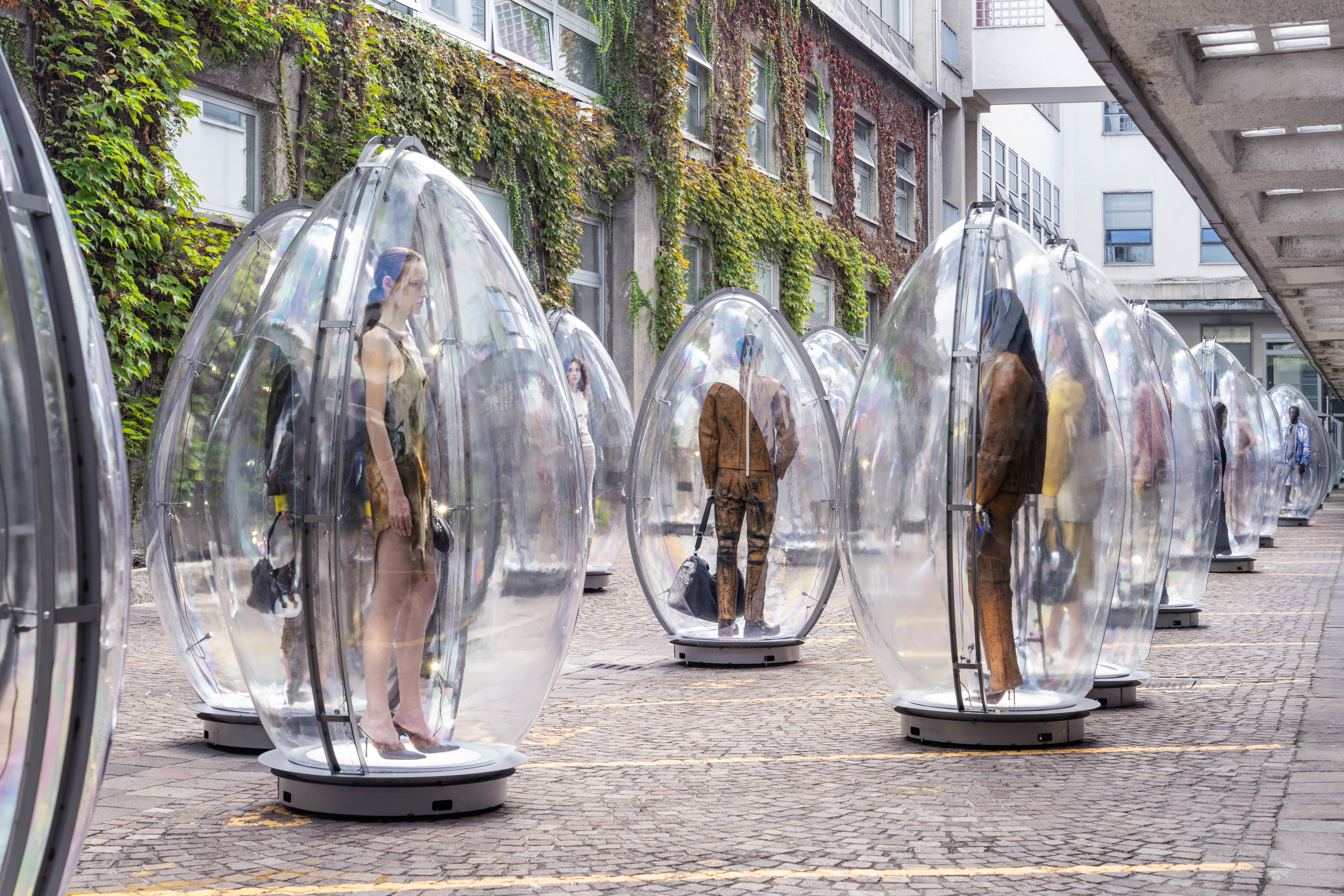 Diesel Egg Hunt Fashion Show in Milan