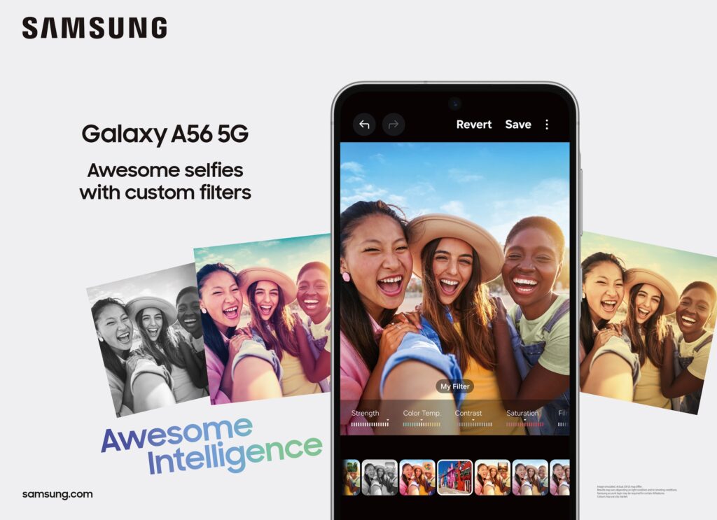 Galaxy a56 5g feature visual filters 1p h cmyk 689755