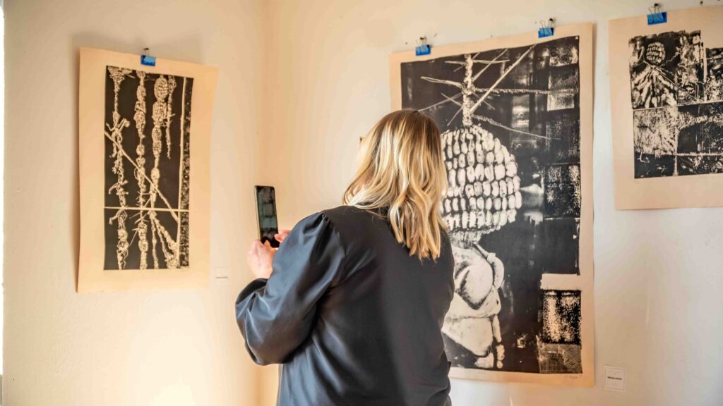 Aa gallerie signals between us opening melville untold