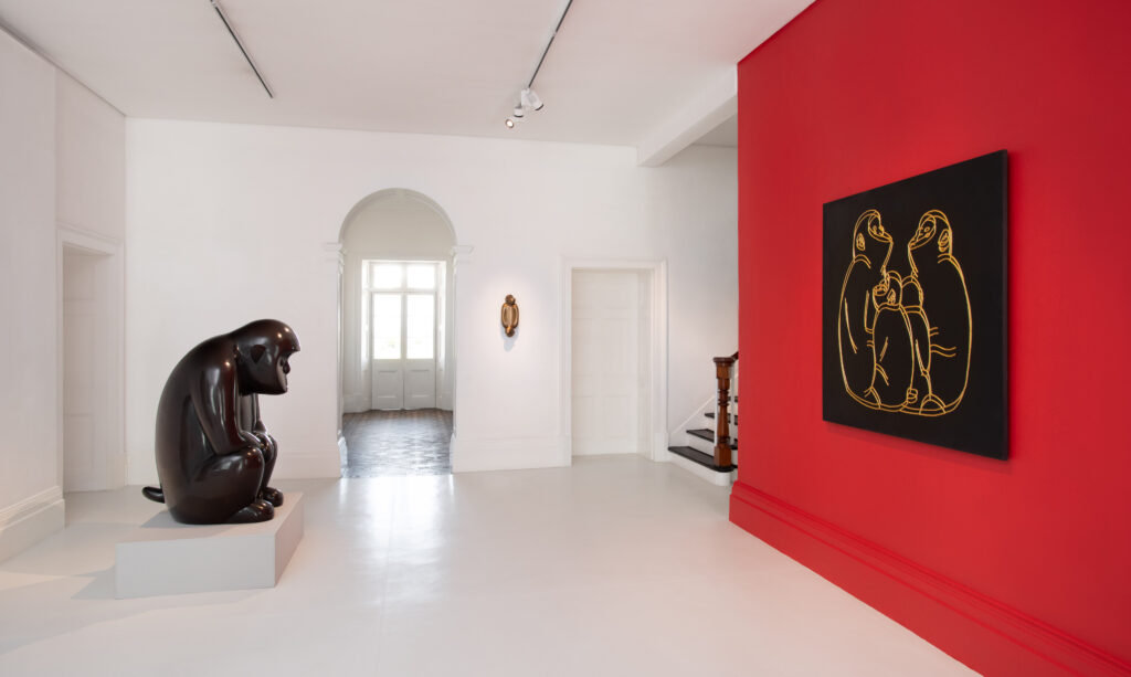 Brett murray, limbo exhibtion at everard read cape town 2021 photo by michael hall courtesy of everard read