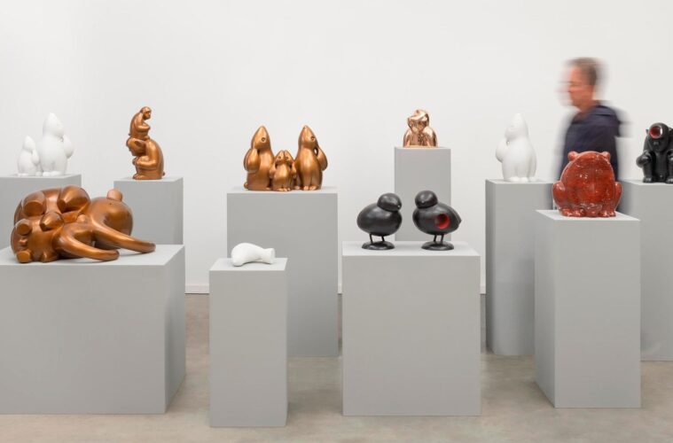 Brett murray, brood, 2025, exhibtion at everard read london, photo by michael hall, courtesy of everard read