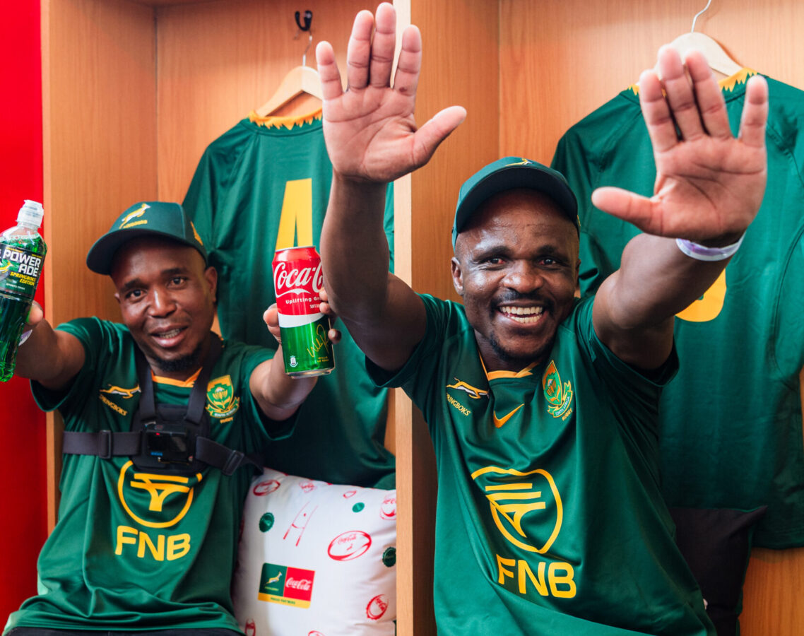 Be A Bok Coca Cola THEMBA BUTHELEZI