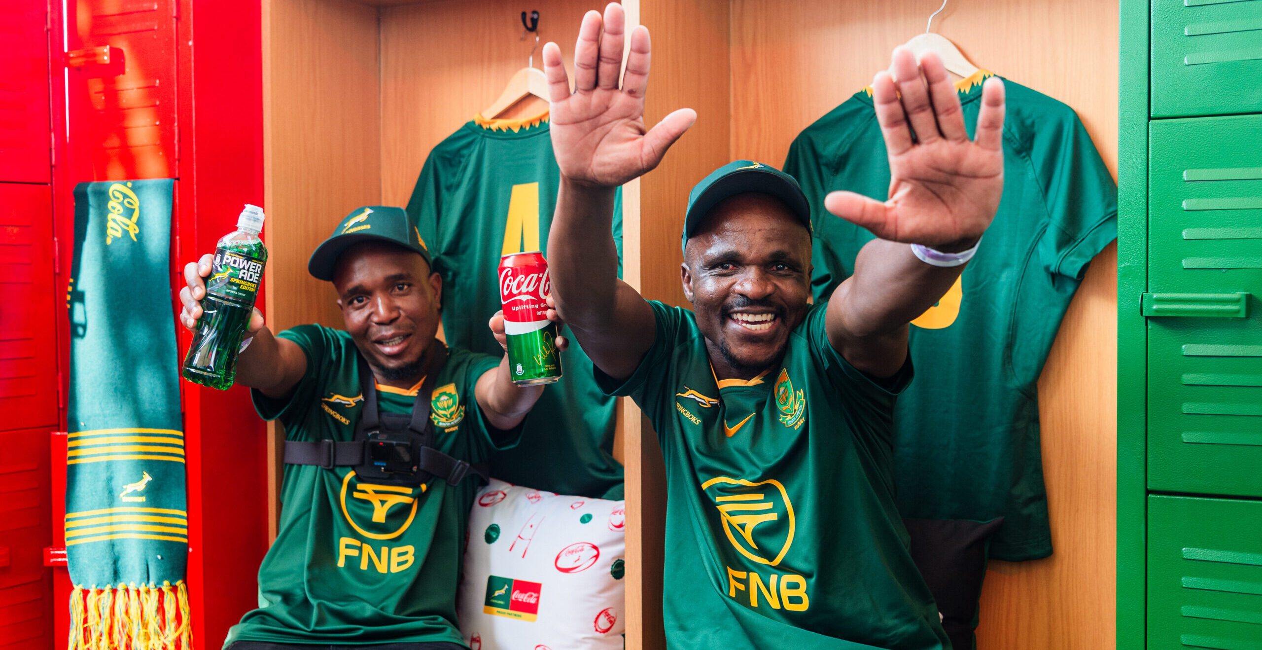 Be A Bok Coca Cola THEMBA BUTHELEZI