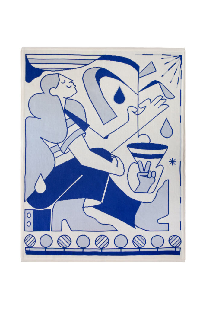 Product shot yay abe artist designed blanket (2)