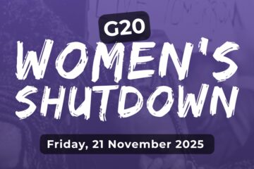 Women's Shutdown G20 Protest