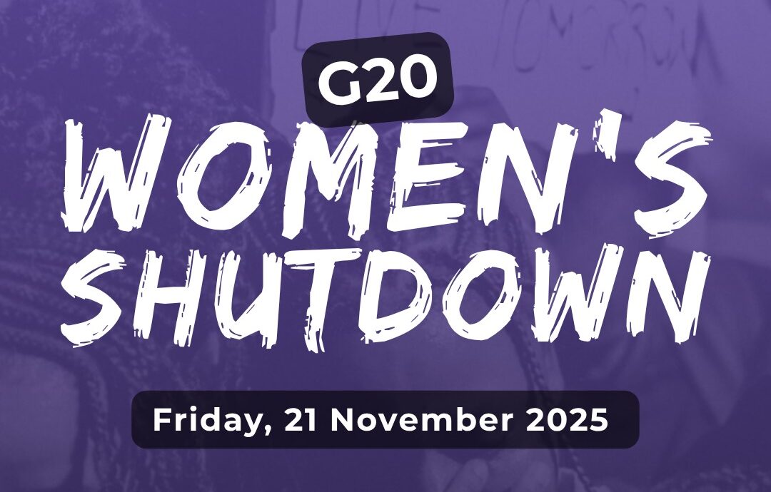 Women's Shutdown G20 Protest