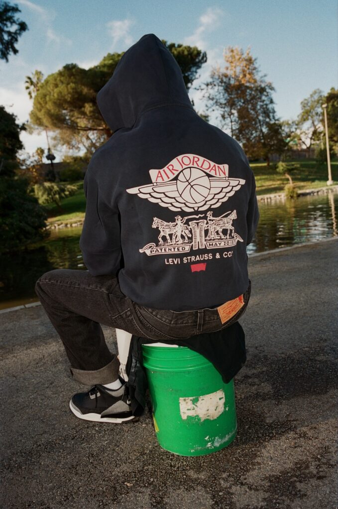 Levis x Air Jordan collab