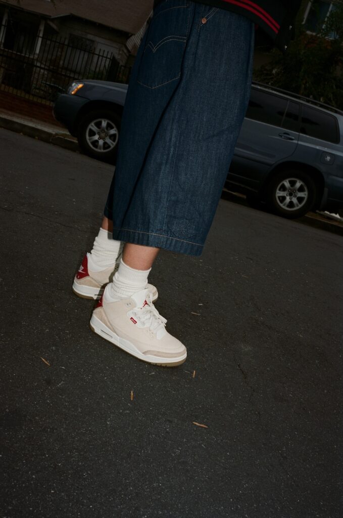 Sp26 energy leviscollab ecru footweardetail 0008