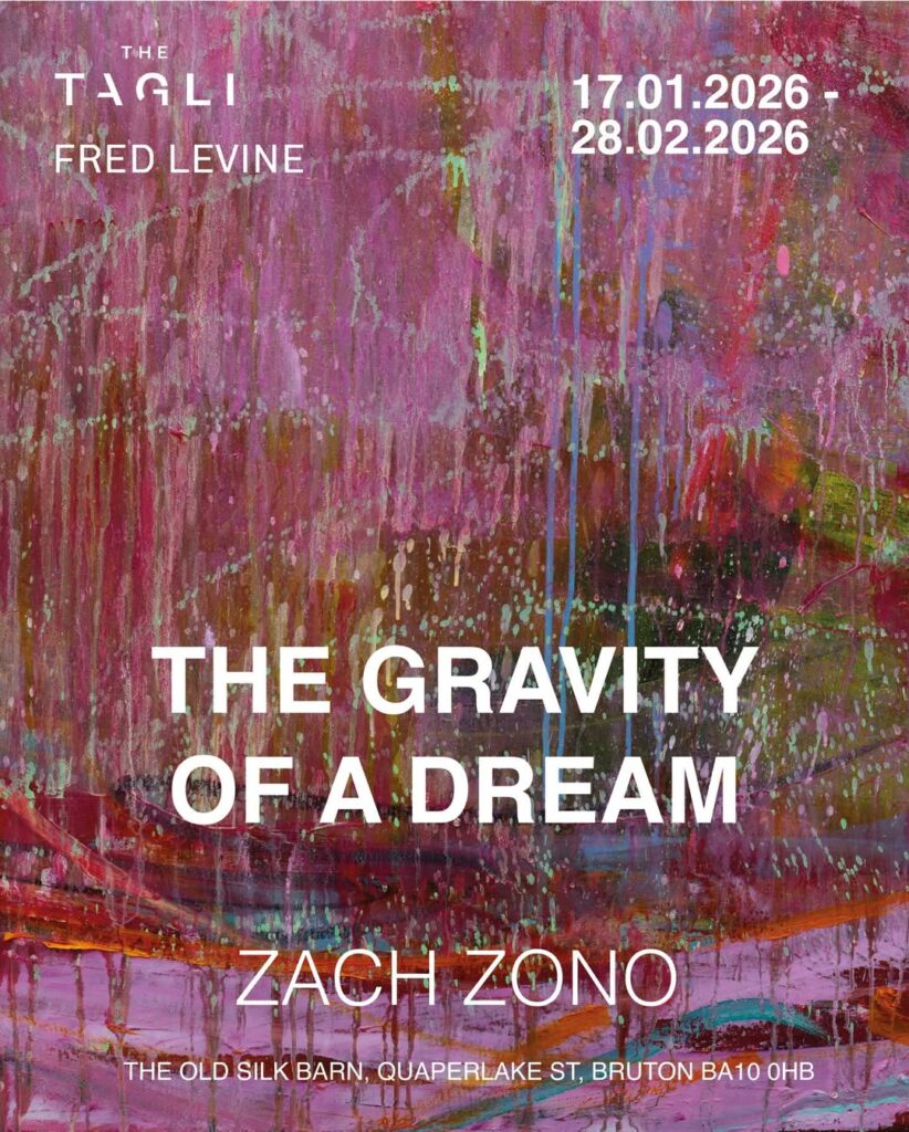 The tagli × fred levine present the gravity of a dream a new solo exhibition by zach zono. 17t