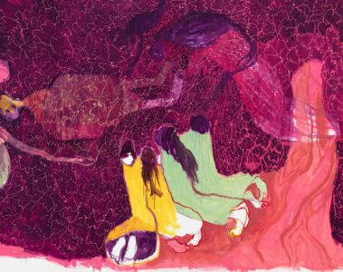 'pane rima rakakomba [1] (there’s too much darkness)', 2023. courtesy of stevenson and david zwirner.