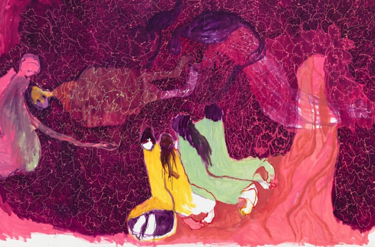 'pane rima rakakomba [1] (there’s too much darkness)', 2023. courtesy of stevenson and david zwirner.