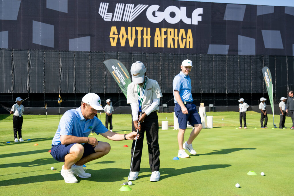 Liv golf south africa practice round
