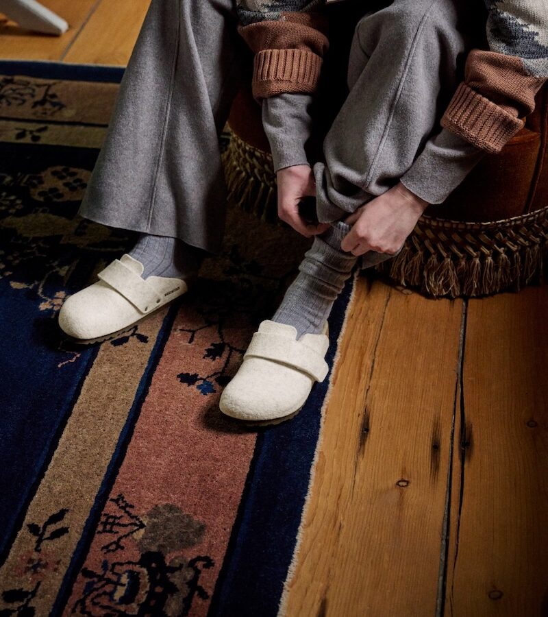 R1030753 n1030755 loma shearling oyster | felt/shearling