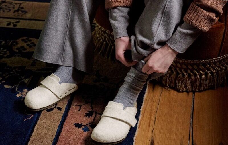 R1030753 n1030755 loma shearling oyster | felt/shearling