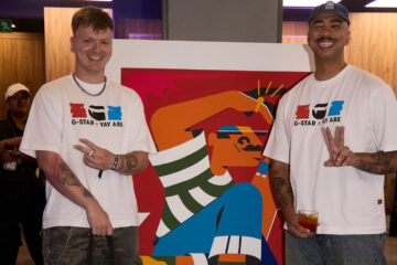 YAY ABE X G-STAR AT THE VAULT ON BREE