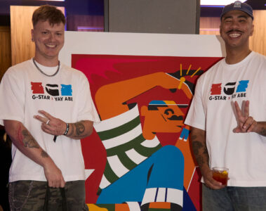 YAY ABE X G-STAR AT THE VAULT ON BREE