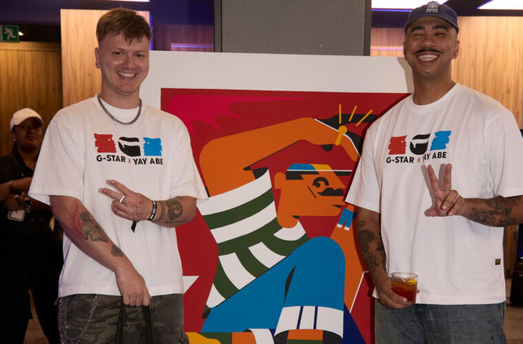 YAY ABE X G-STAR AT THE VAULT ON BREE