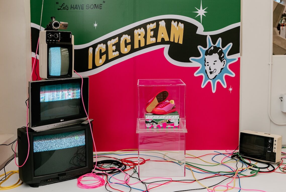 ICE CREAM x Reebok Board Flip