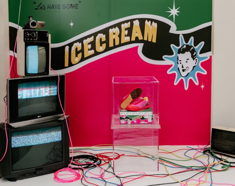 ICE CREAM x Reebok Board Flip