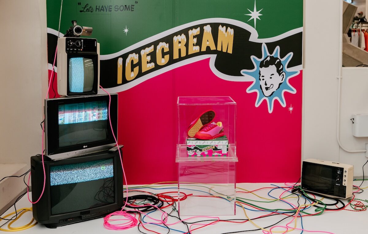 ICE CREAM x Reebok Board Flip