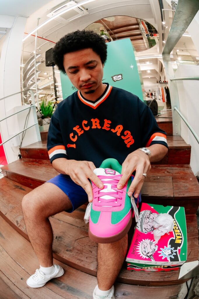 ICE CREAM x Reebok Board Flip