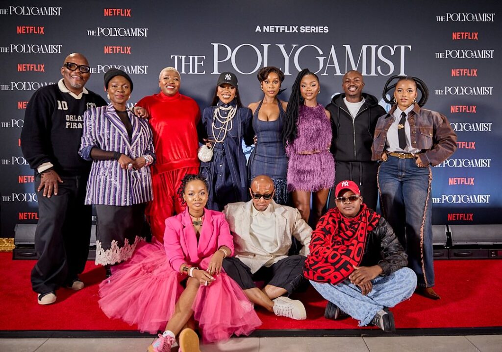 Soweto, we felt all of the love at #thepolygamist exclusive trailer reveal at maponya mall. than