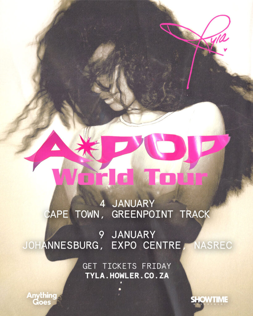 Tyla APOP World Tour 2027
