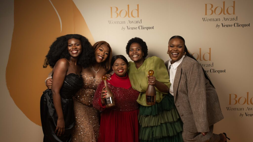 Veuve Clicquot Bold Woman Award 2026 7 Xolile Mabuza, Tshaamano Mabuba, Pretty Kubyane, Lindiwe Nkuna Kgopa, Maambele Khosa