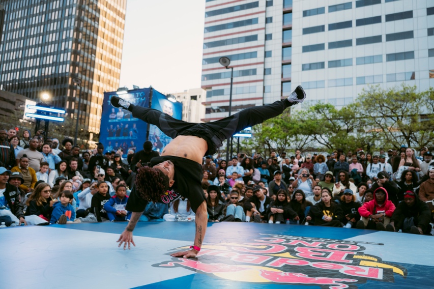 Photo by Tyrone Bradley /Red Bull Content Pool B-boy Toufeeq

