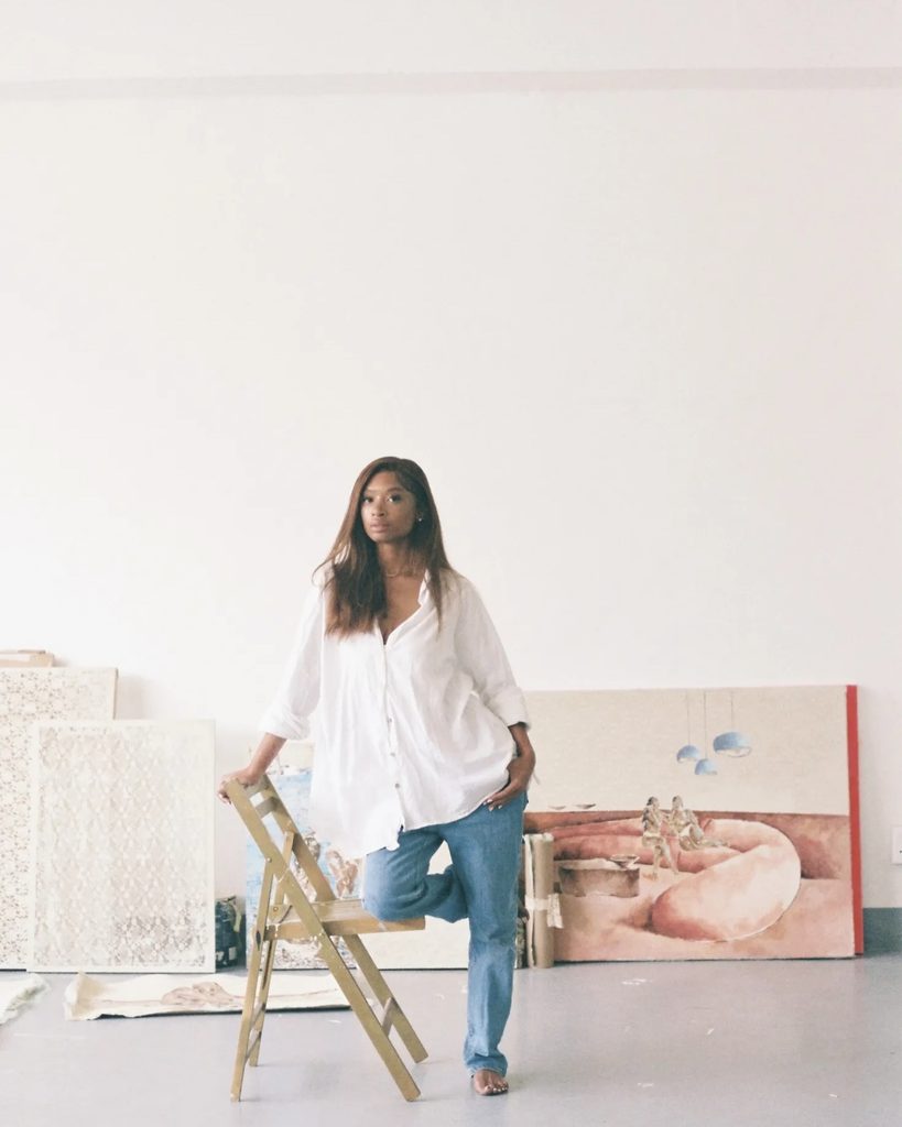 Buqaqawuli Nobakada @buqaqawuli.nobakada paints Black women into futures they have too rarely be (3)