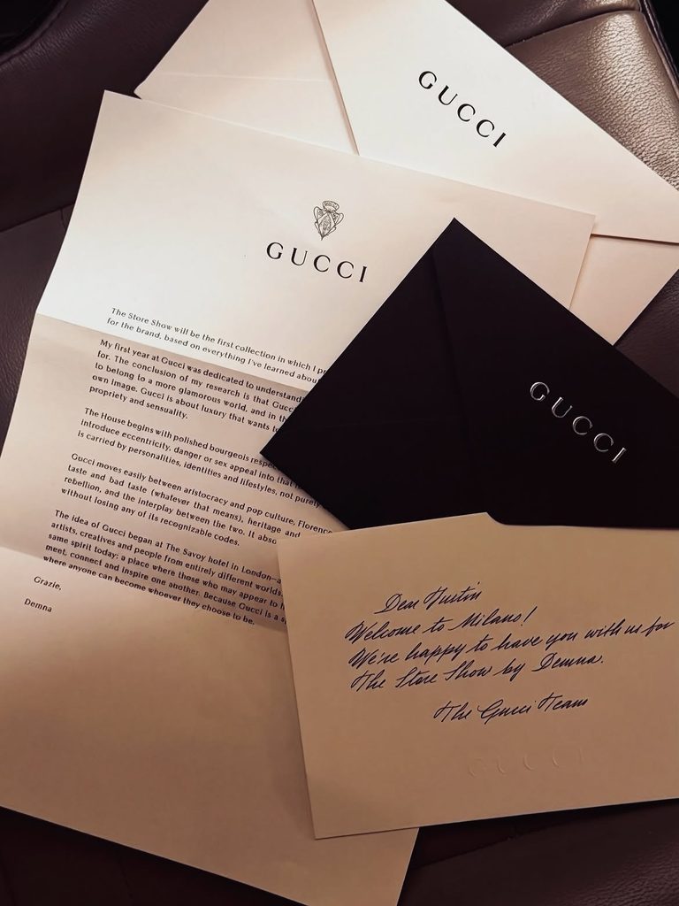 Scenes from @gucci the store show by @demna @gucci Ph @andeedgque 🥹😘#milanfashioweek #ss27 #th